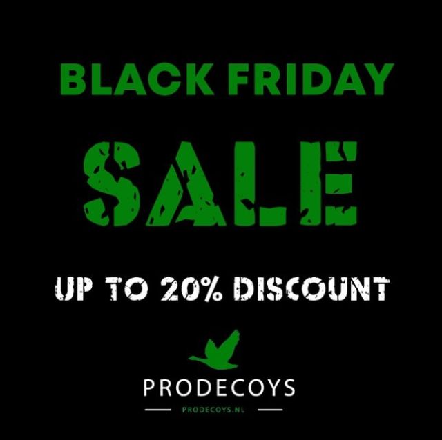 Our Black Friday deals are live! Shop now up to 20% discount on our decoys! Link in bio
