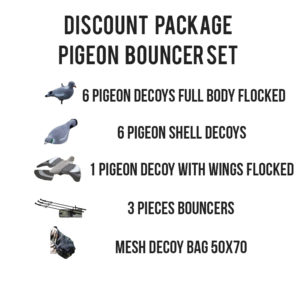 Actionpakke til duespringning