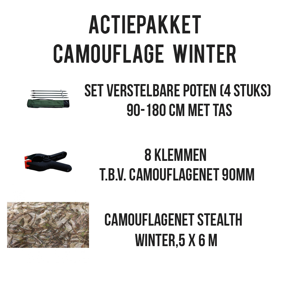 camouflage vinter action pack da