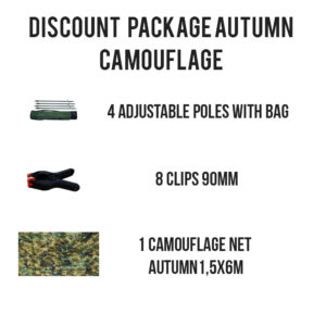 Camouflage action pack efterår