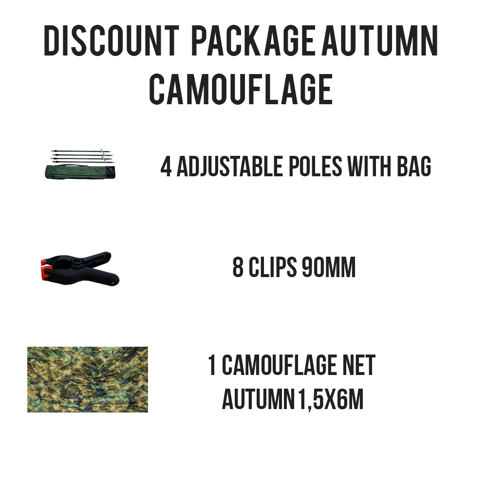 camouflage efterårs action pack