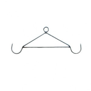 Spredekrog i rustfrit stål D8mmx590mm